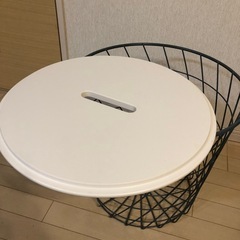 IKEA バスケットテーブル　3000円→1000円の画像