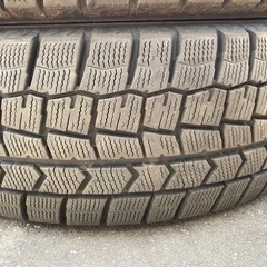DUNLOP 195/65R15 24年製＋23年製　冬タイヤの画像