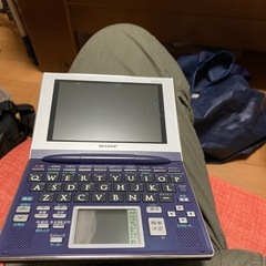 シャープ Brain 手書きパッド搭載カラー液晶電子辞書 PW-AC830-A 40コンテンツ収録 5型高精細HVGAカラー液晶搭載 の画像