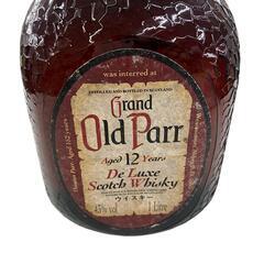186000 Grand Old Parr　グランド　オールドパー　デラックス　スコッチウイスキー　12年 [250530HM140164]の画像
