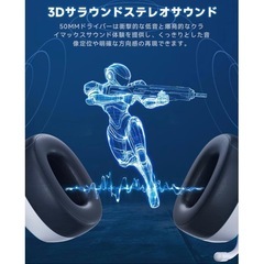 新品　ノイキャン ゲーミングヘッドホンの画像