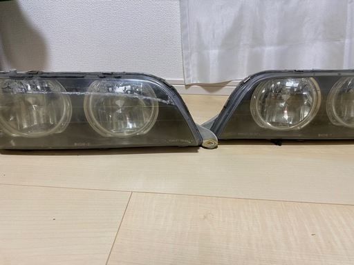 100 チェイサー ヘッドライト 左右セット ヘッドライト　ジャンク品