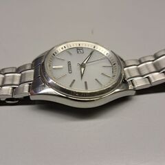 シチズン時計 CITIZEN WATCH シチズンコレクション エコ・ドライブ電波時計 ステンレスドレス メンズ AS7060-51Aの画像