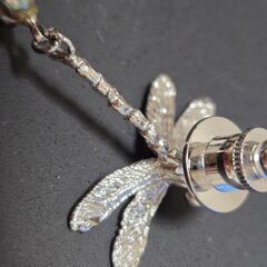 トンボ 南洋真珠 ピンブローチ ブローチ 蜻蛉 アクセサリー 貴金属 アクセの画像