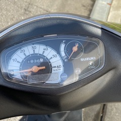 SUZUKI　アドレスv50の画像