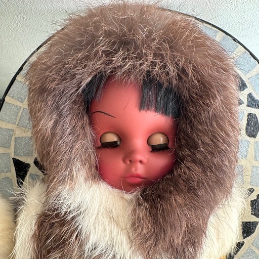 カナダ現地購入！エスキモー人形 アンティーク