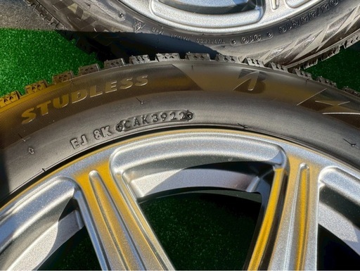 プリウス対応 16インチ VRX2 205/55R16 2022年製 溝深め 室内保管 ホイールセット 美品