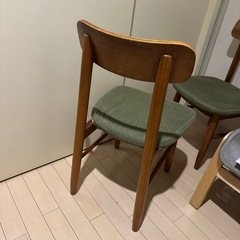 ダイニングチェア　2脚セットの画像
