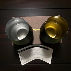 stolzle シュトルツル ブラック/ラージ タンブラー ペア マットの画像