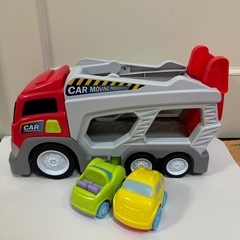 美品 カーキャリア おもちゃ 車付きの画像