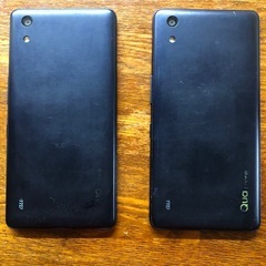 Android au  Qua phon 二台の画像