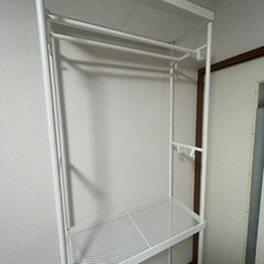 【譲渡者決定】【あげます】IKEA スチールラック の画像