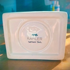 ケーラー　KAHLER　キャンドルハウス　陶器　オブジェの画像