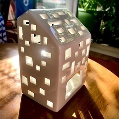 ケーラー　KAHLER　キャンドルハウス　陶器　オブジェの画像