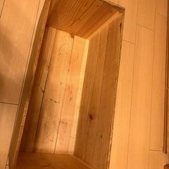 10/12まで！リンゴ箱　カスタム　キャンプに！！の画像