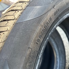 195/55r15ハイフライ　20年製　内減りありの画像