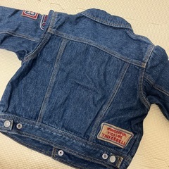 80サイズデニムジャケットの画像