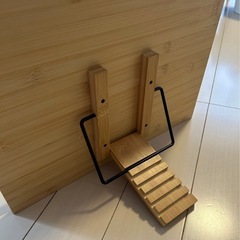木製　PC/ブックスタンドの画像