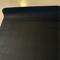 ヨガマット　ブラックの画像