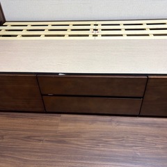 ニトリ　シングルベッド　フレームの画像