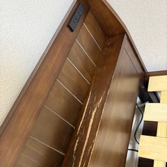 ニトリ　シングルベッド　フレームの画像