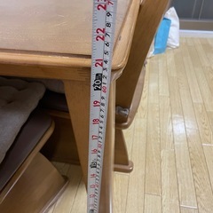 椅子付き こたつ　お譲りしますの画像