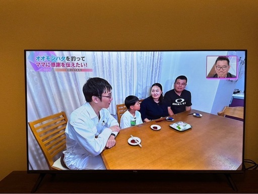 【美品】2024/11購入　40VTCLテレビ