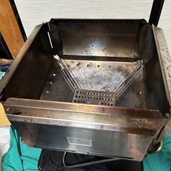 【お値下げ中】スノーピーク 焚き火台Lセット（フローガ＆他社製ロストル付き）の画像