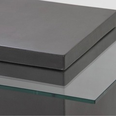 moda en casa FLYING table ガラステーブルの画像
