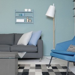 moda en casa FLYING table ガラステーブルの画像