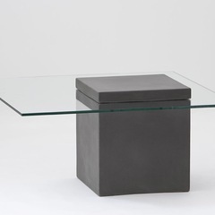 moda en casa FLYING table ガラステーブルの画像
