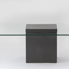 moda en casa FLYING table ガラステーブルの画像