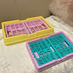 FlyingTiger 2 点セット　折りたたみ　コンテナ　収納ボックスの画像
