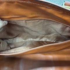 BALLY レザーコンビボストンバッグの画像