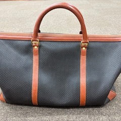 BALLY レザーコンビボストンバッグの画像