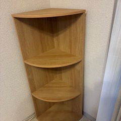 コーナーラック　ナチュラルの画像