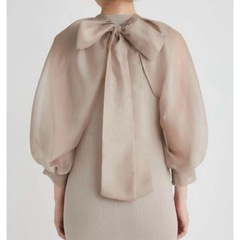 セルフォード　ボレロ付き　ニットワンピースの画像