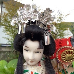 昭和レトロ　日本人形　兜　着物　舞妓　外国土産　ヴィンテージ　時代物の画像