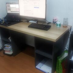 IKEA LAGKAPTEN + EKET デスクセット販売します！の画像