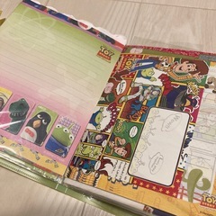【お話し中】レターセット　ふせん　メモ帳バラの画像