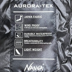 『別注』NANGAxDOORS AURORA TEX DOWN PARKAの画像