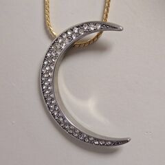 ADER.bijoux/アデル ビジュー moon necklace 月 アクセの画像