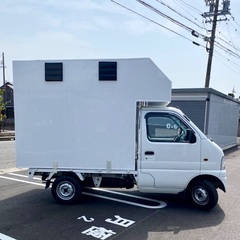 新品☆未使用　キッチンカー　ボックス　シェルのみの画像
