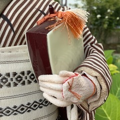 昭和レトロ　日本人形　三味線　佐渡おけさ　旅芸人　瞽女　　着物　外国土産の画像