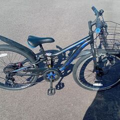 子供用自転車　24インチ　ギアつきの画像