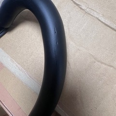 ロードバイクタイヤとハンドインの画像