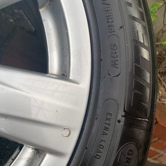 Audi純正ホイール付き Michelin PRIMACY 3 タイヤ 225/55R16 99W（2017年製） 1本の画像