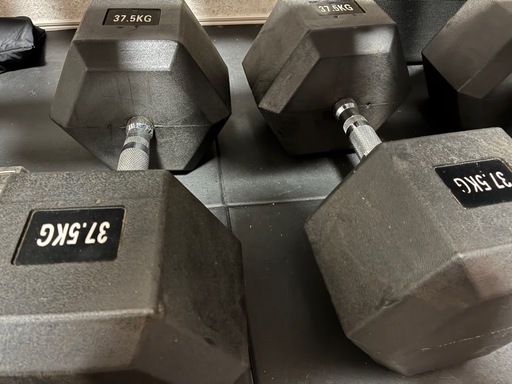 ダンベル　32.5kg 37.5kg 計4個