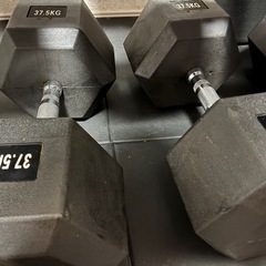 ダンベル　32.5kg 37.5kgの画像