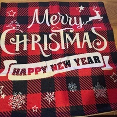 新品クッションカバー Xmas 4セットの画像